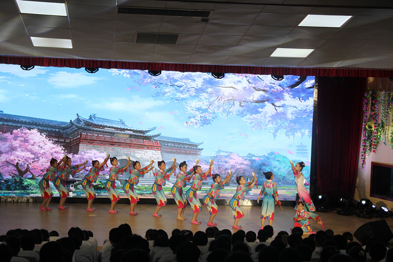 连云港市2019年优秀传统文化进校园集中展示活动在我校举行